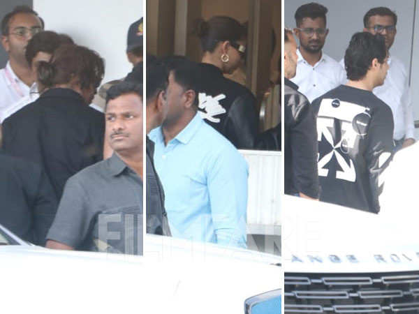 Shah Rukh Khan and his family leave for Anant Ambani and Radhika Merchant’s pre-wedding festivities