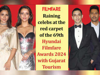 Triptii Dimri & more on the red carpet of the 69th Hyundai Filmfare Awards 2024 with Gujarat Tourism